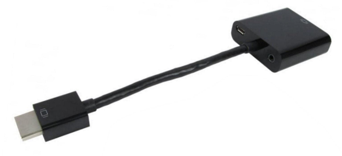 NEWlink HDMI To VGA Adapter with Audio & USB