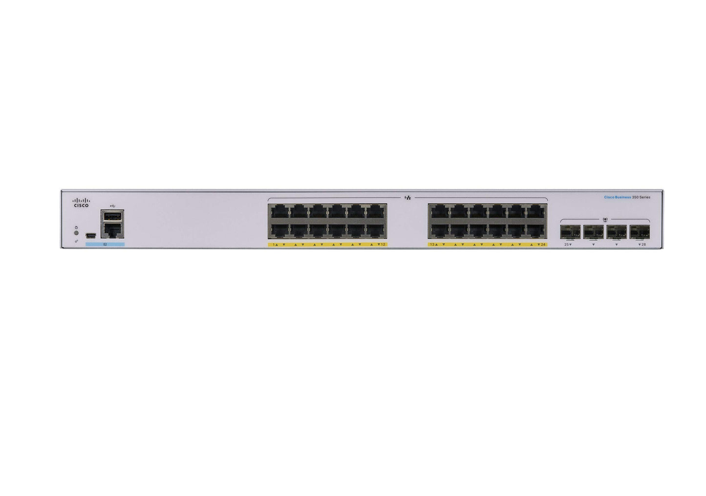 Cisco Business CBS350-24P-4G Managed Switch | 24 Port GE | PoE | 4x1G SFP | Limited Lifetime Protection (CBS350-24P-4G)