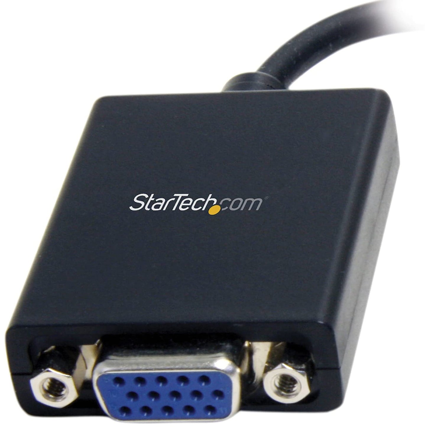 StarTech.com Mini DisplayPort to VGA Adapter - Black - Thunderbolt Compatible - mini DP to VGA Converter - 1080p (MDP2VGA) (Used - Very Good)