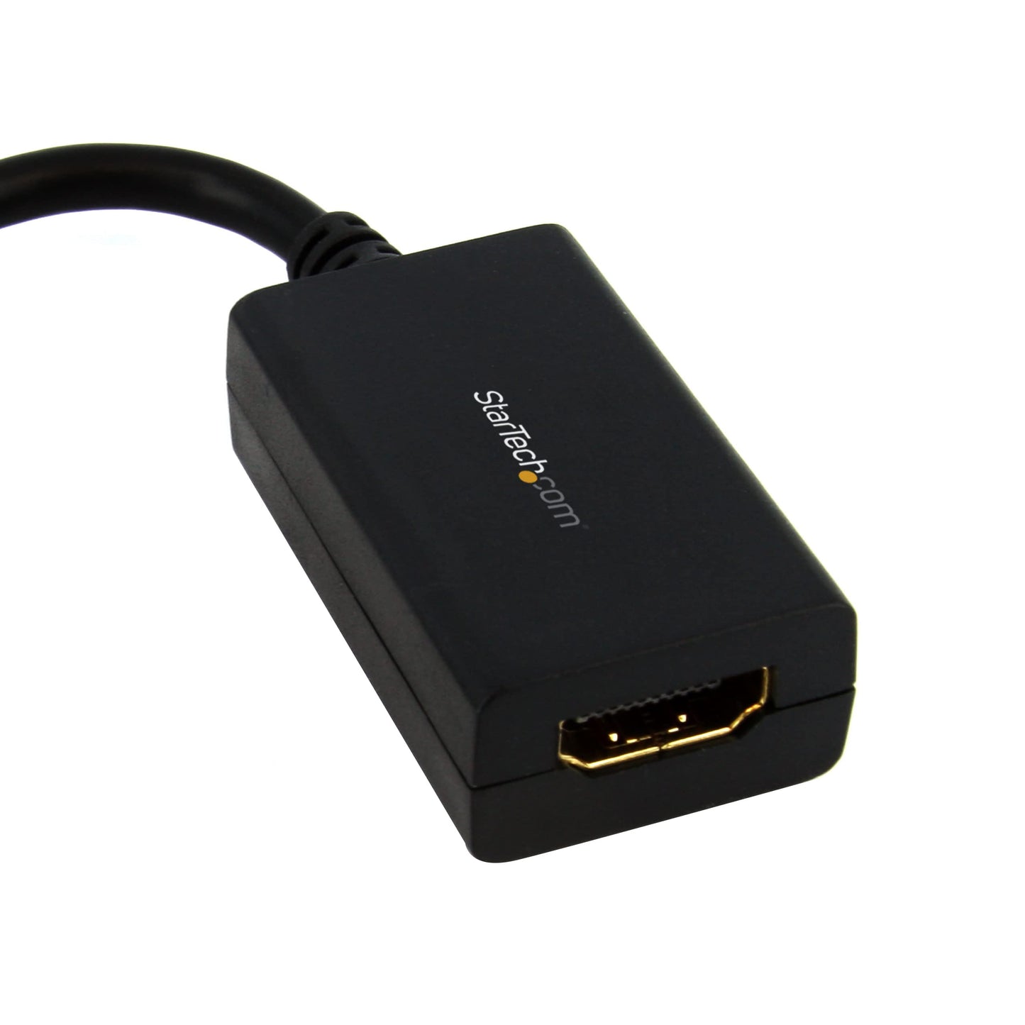StarTech.com Mini DisplayPort to HDMI Adapter - 1080p - Mini DP to HDMI Monitor/Display/TV - Passive mDP 1.2 to HDMI Adapter Dongle Video Converter - Upgraded Version is MDP2HDEC (MDP2HDMI) (Used - Like New)