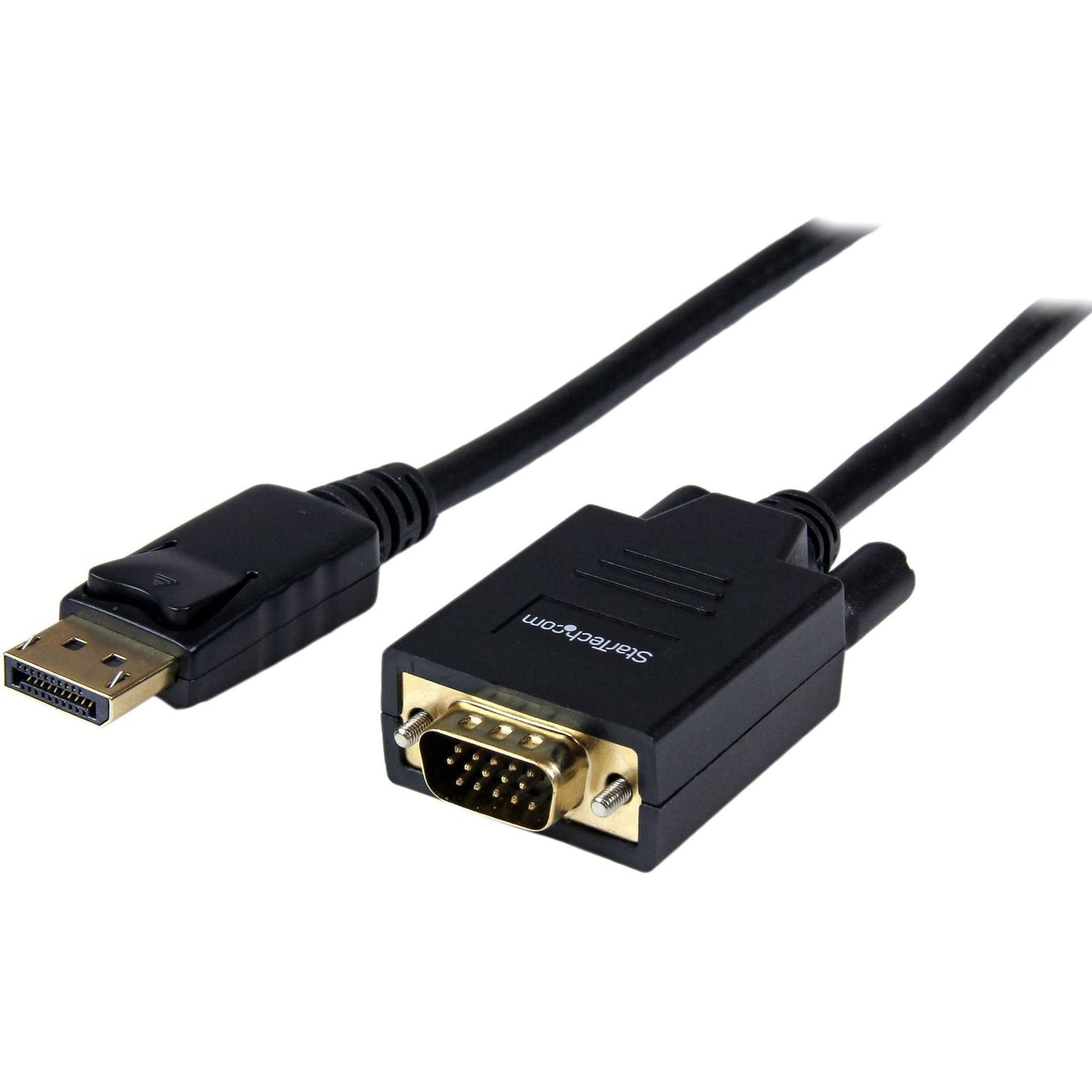 StarTech.com 6ft DisplayPort to VGA Cable – 1920x1200 - M/M – DP to VGA Adapter Cable for Your Computer Monitor or Display (DP2VGAMM6)