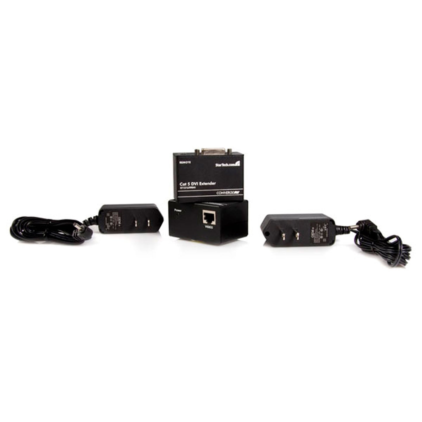 StarTech.com DVI over Cat5 UTP Extender (Local and Remote unit) - up to 50m - Video extender - up to 164 ft - ST121UTPDVI (Used - Very Good)