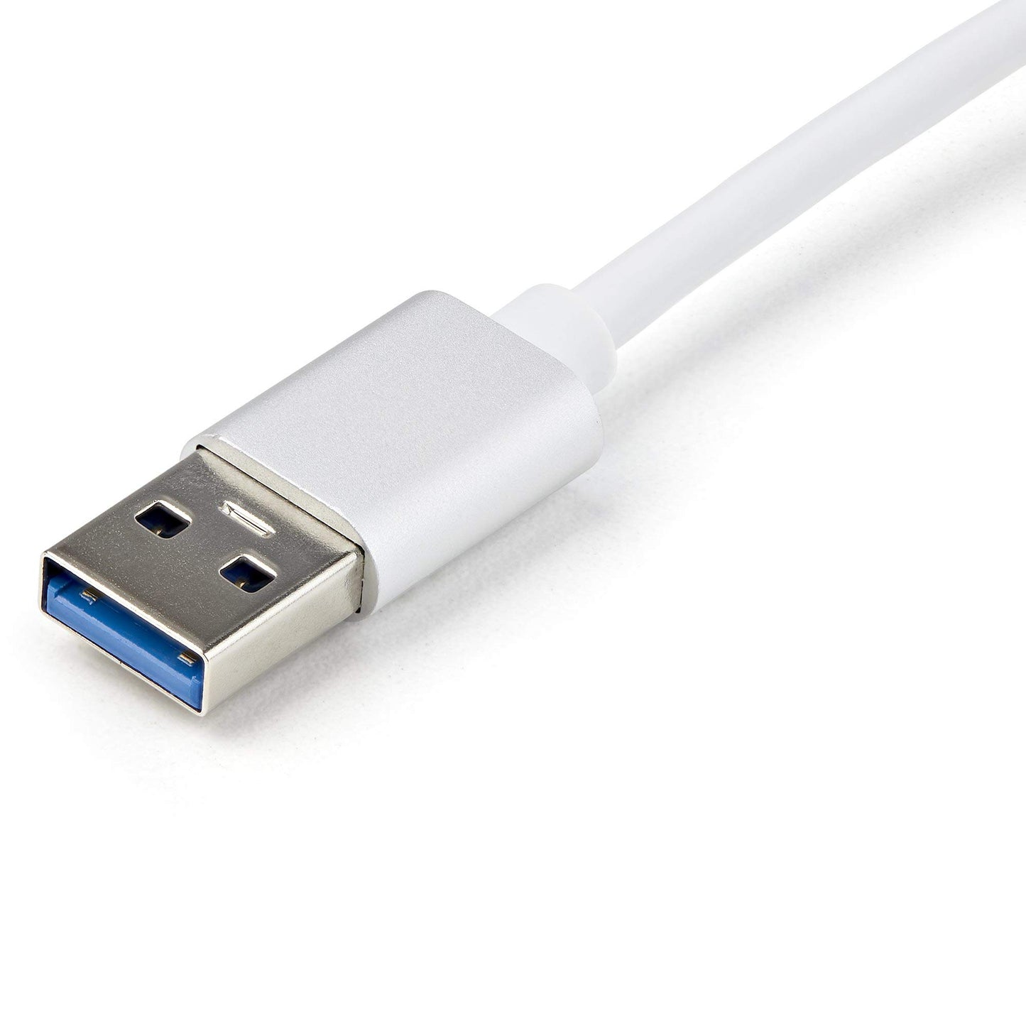 StarTech.com USB 3.0 to Gigabit Network Adapter - Silver - Sleek Aluminum Design for MacBook, Chromebook or Tablet - Native Driver Support (USB31000SA)