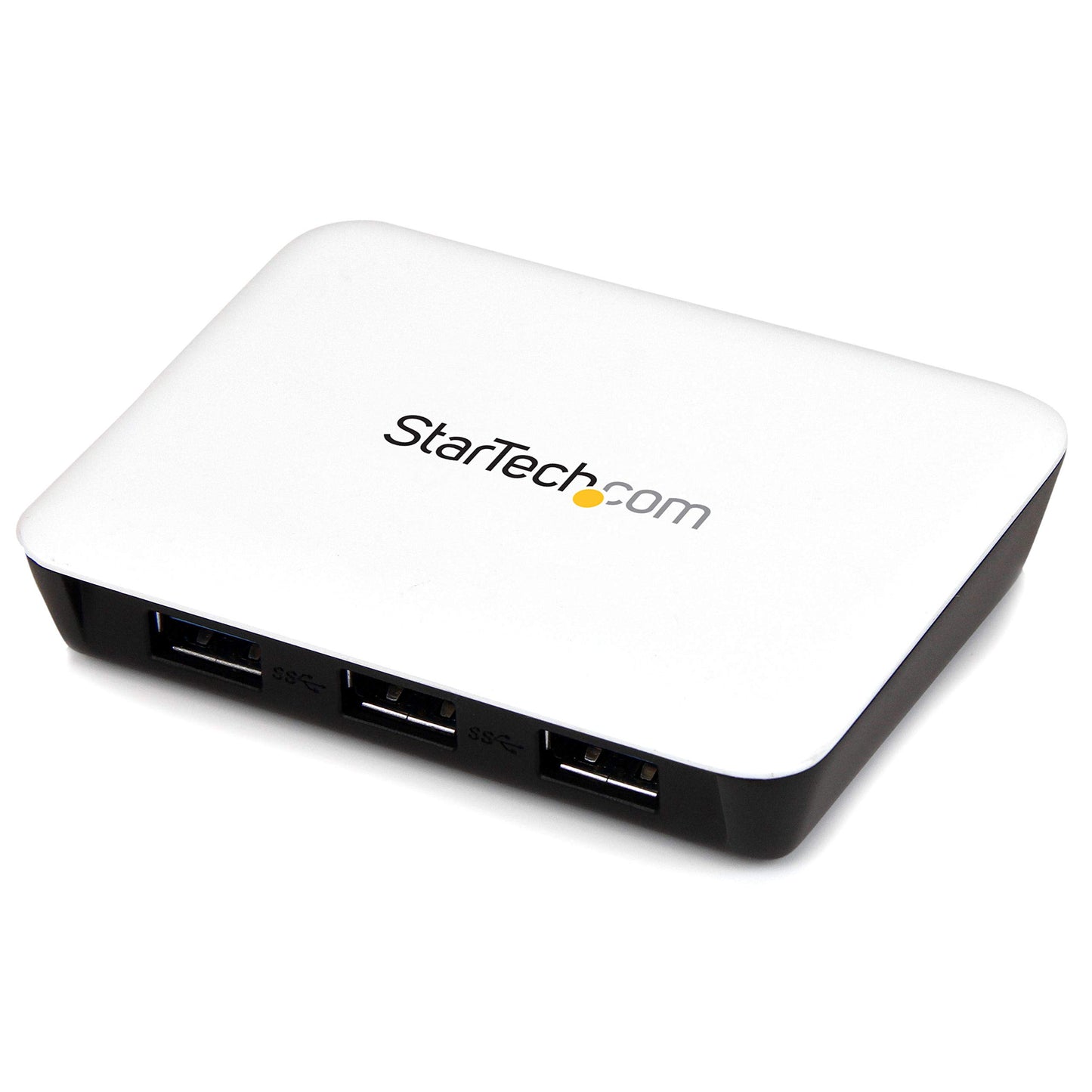 StarTech.com USB 3.0 to Gigabit Ethernet NIC Network Adapter with 3 Port Hub - White, ST3300U3S (Used - Like New)