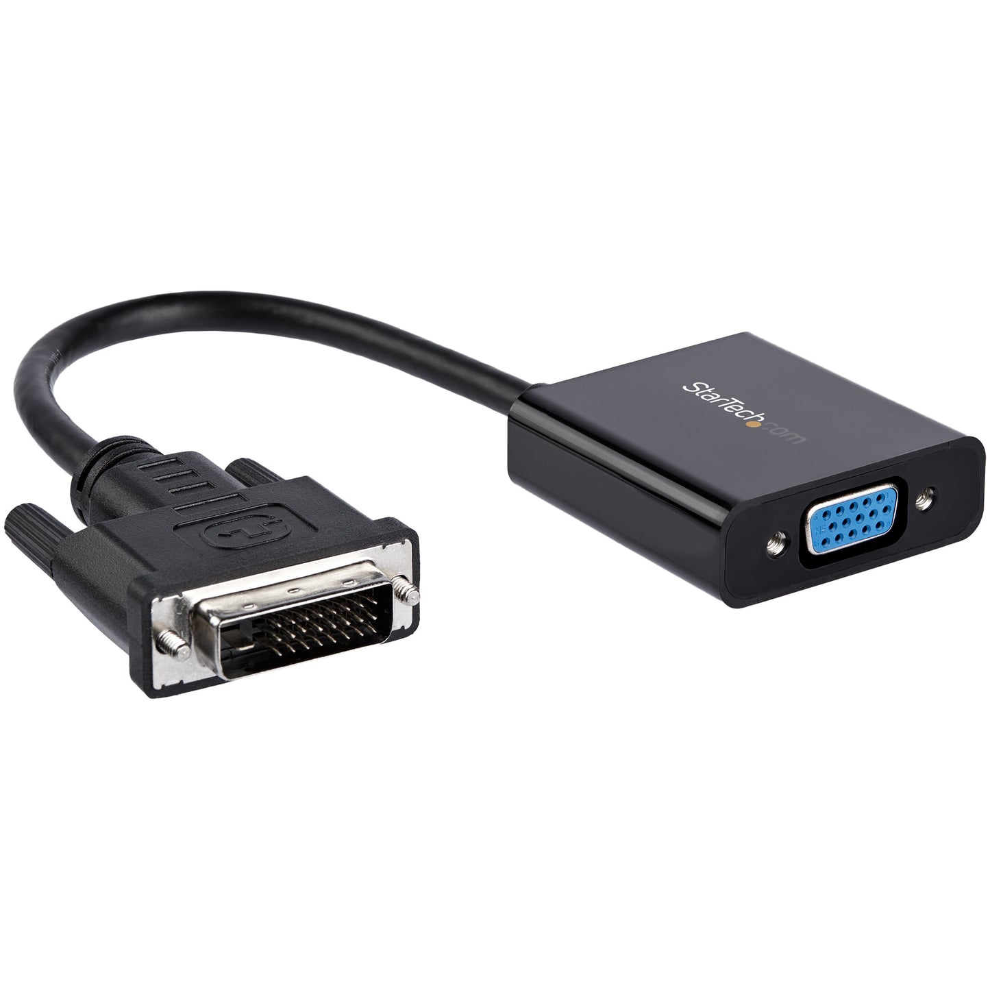 StarTech.com DVI-D to VGA Active Adapter Converter Cable - 1080p - DVI to VGA Converter box (DVI2VGAE),black (Used - Very Good)