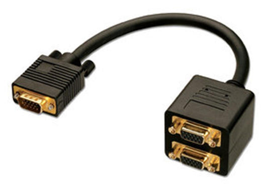 LINDY 41214 - VGA Splitter Cable 2 Way (Used - Like New)