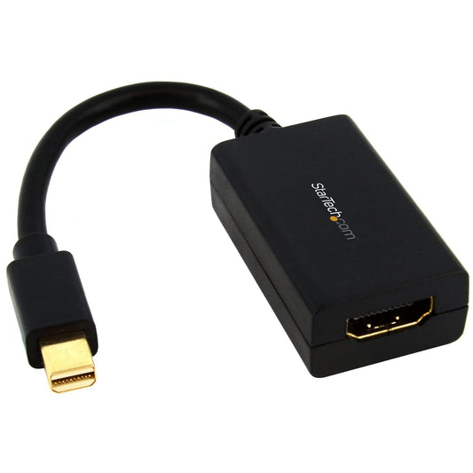 StarTech.com Mini DisplayPort to HDMI Adapter - 1080p - Mini DP to HDMI Monitor/Display/TV - Passive mDP 1.2 to HDMI Adapter Dongle Video Converter - Upgraded Version is MDP2HDEC (MDP2HDMI) (Used - Like New)
