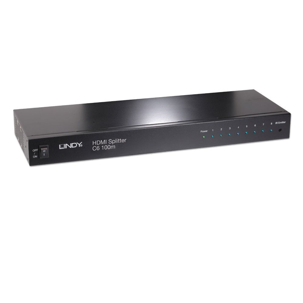 LINDY 100m 8 Port C6 100m Splitter Extender (Used - Like New)