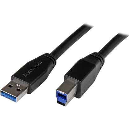 StarTech.com 30ft USB 3.0 USB-A to USB-B Cable - M/M - Active - USB Type-A to USB Type-B Cable - USB 3.1 Gen 1 (5 Gbps) Cable (USB3SAB10M) (Used - Very Good)
