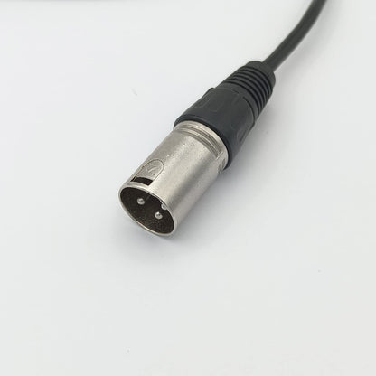 SIENOC S 3 Pin XLR Female to Dual 2 XLR Male Splitter Cable 30cm (XLR(F) - (M) x 2, Silver)
