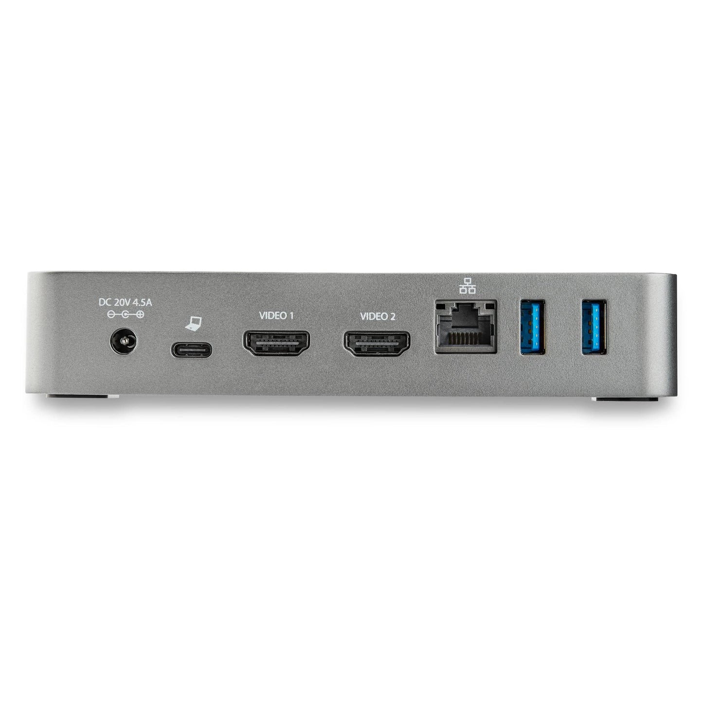 StarTech.com USB-C Dock - Dual Monitor 1080p HDMI Laptop Docking Station - 65W Power Delivery - 1x USB-C, 3x USB-A, Ethernet - Dual Video USB 3.1 Gen 1 Type-C Dock - Mac & Windows (DK30CHHPDUK) (Used - Like New)