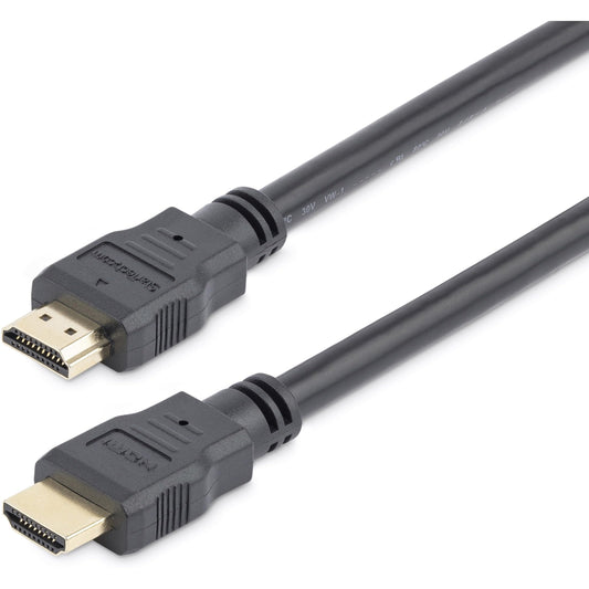 STARTECH.COM 1M High Speed HDMI Cable Ultra HD 4K x 2K HDMI Cable HDMI to HDMI M/M - 1 Meter HDMI 1.4 Cable - Audio/Video Gold-Plated, Black