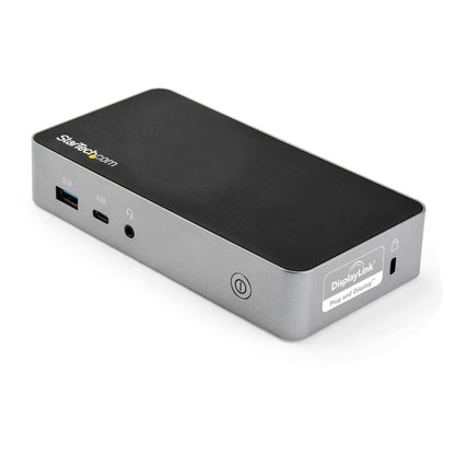 StarTech.com USB-C Dock - Dual Monitor 1080p HDMI Laptop Docking Station - 65W Power Delivery - 1x USB-C, 3x USB-A, Ethernet - Dual Video USB 3.1 Gen 1 Type-C Dock - Mac & Windows (DK30CHHPDUK) (Used - Like New)