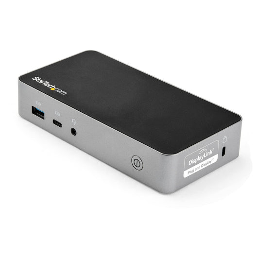 StarTech.com USB-C Dock - Dual Monitor 1080p HDMI Laptop Docking Station - 65W Power Delivery - 1x USB-C, 3x USB-A, Ethernet - Dual Video USB 3.1 Gen 1 Type-C Dock - Mac & Windows (DK30CHHPDUK) (Used - Like New)