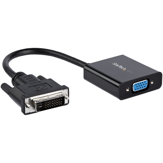StarTech.com DVI-D to VGA Active Adapter Converter Cable - 1080p - DVI to VGA Converter box (DVI2VGAE),black (Used - Very Good)